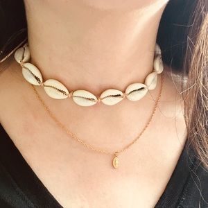 Handmade Cowrie Shell Choker